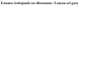 Tablet Screenshot of gasteizko.elkarteak.net