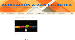 Desktop Screenshot of aizan.elkarteak.net